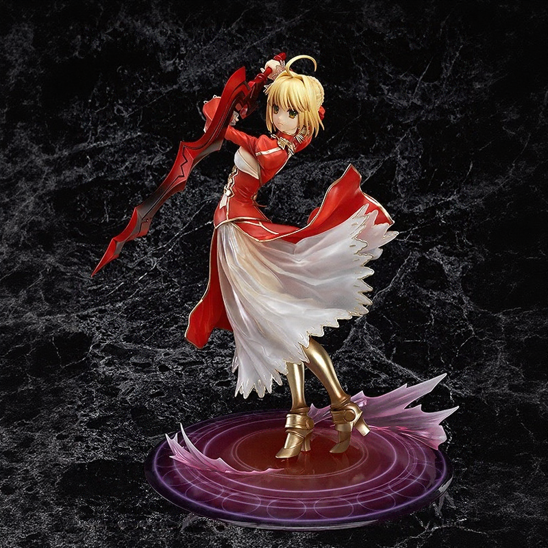 Fate EXTRA Saber EXTRA フィギュア Amazon.com: Gift Fate/Extra: Saber Extra PVC Figure (1:8 Scale