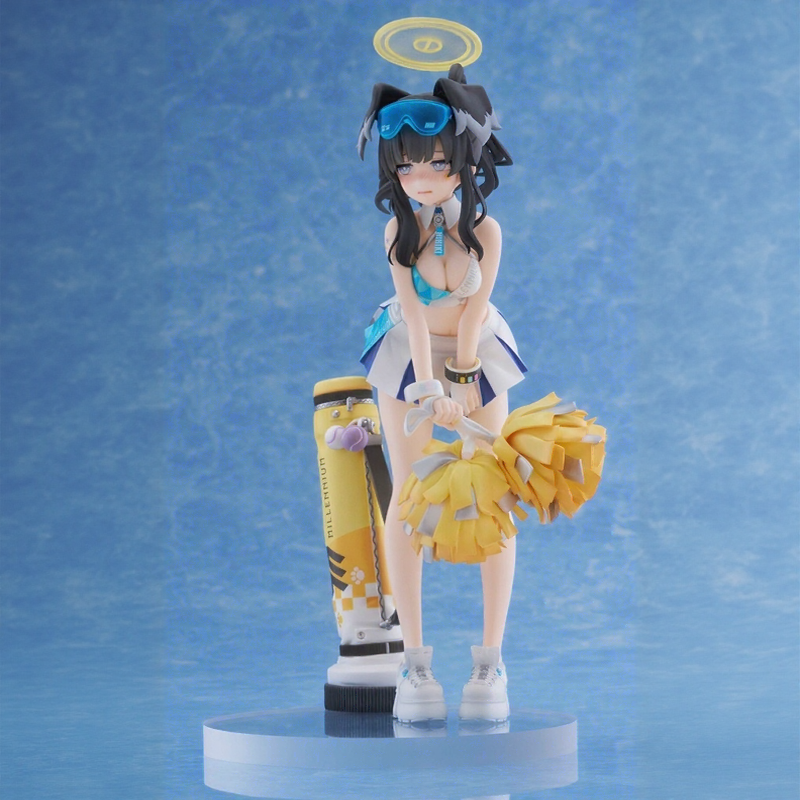 Blue Archive - Nekozuka Hibiki - Golden Head - Cheerleader (Alice