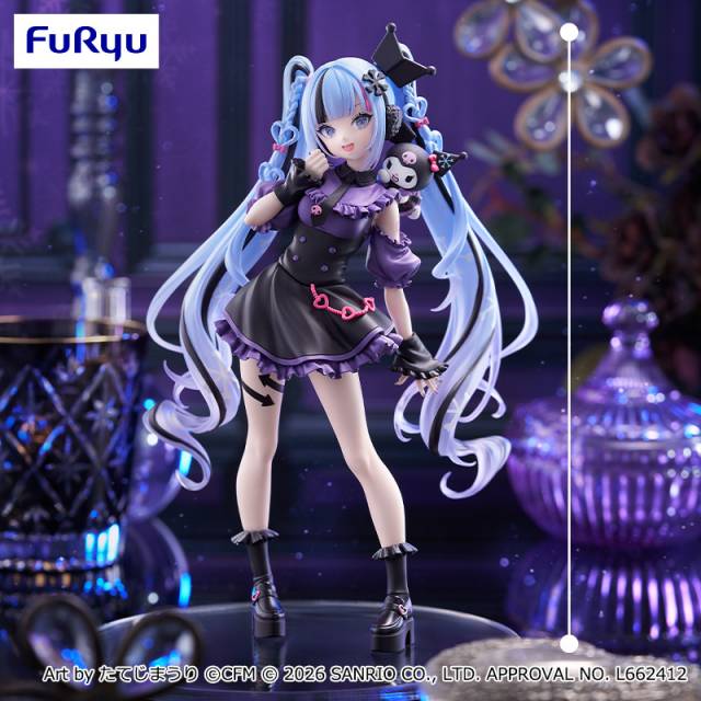 Kuromi - Vocaloid - Hatsune Miku - Trio-Try-iT Figure - Snow