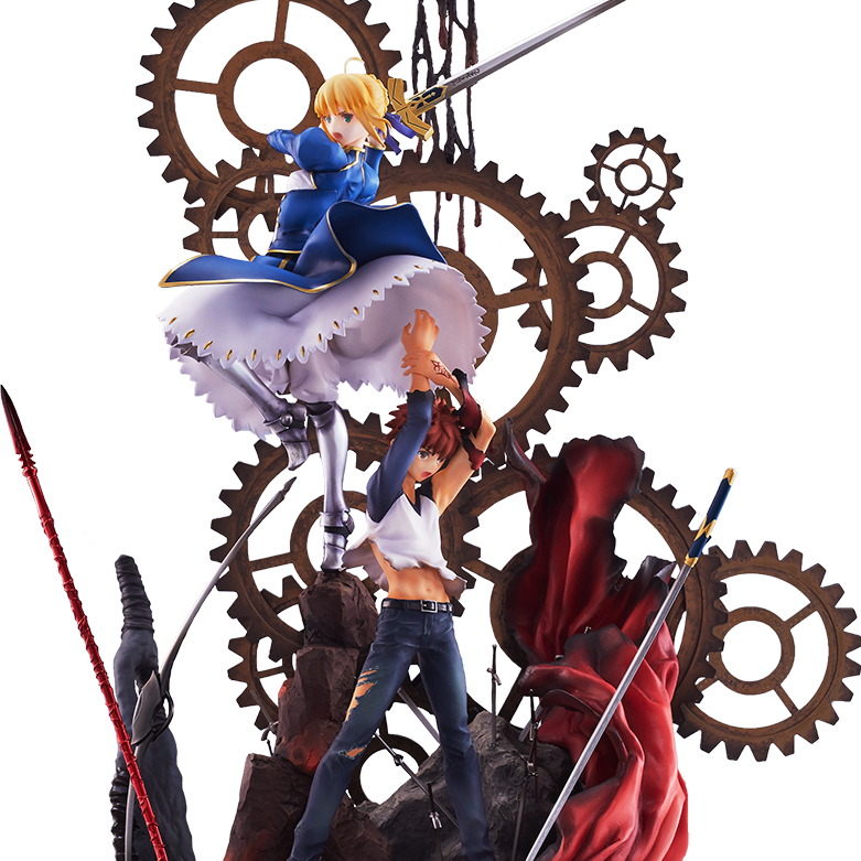Fate/Stay Night - Altria Pendragon - Emiya Shirou - 15th Anniversary Figure  -Kiseki- (Aniplex, Monolith, Revolve)