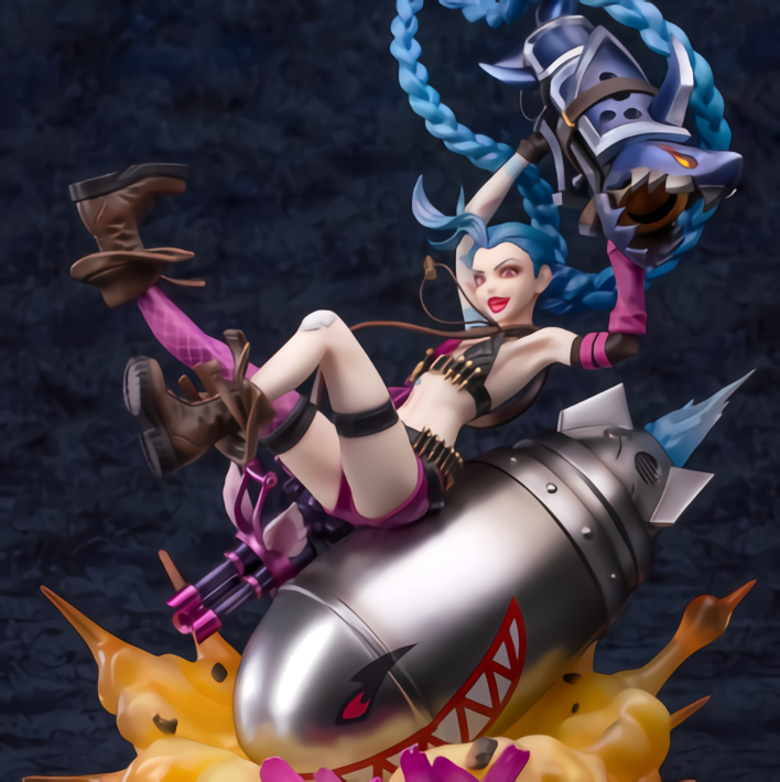 League of Legends - Jinx - Figure (Myethos) – Exfigure League of Legends - Jinx - Figure (Myethos) – Exfigure