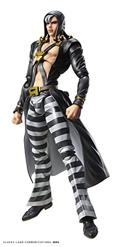Jojo no Kimyou na Bouken – Ougon no Kaze – Metallica – Risotto Nero – Super Action Statue (Medicos Entertainment)
