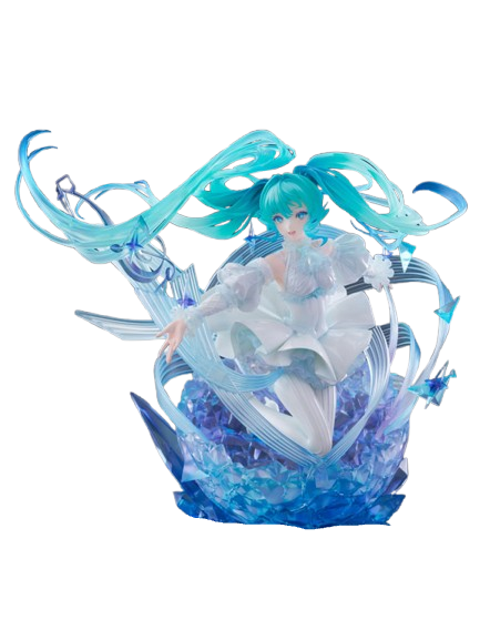 【Pre Order】Vocaloid - Hatsune Miku - Shibuya Scramble Figure - Crystal Dress Ver. (CyberZ, eStream, Oriental Forest)