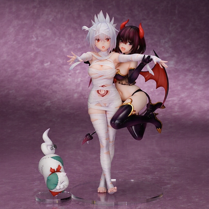 Segitiga Ayakashi - Kanade Suzu - Kazamaki Matsuri - Shirogane (Suar)