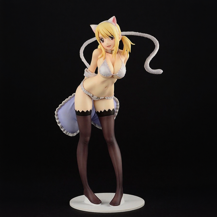 Fairy Tail - Lucy Heartfilia - White Cat Gravure_style (orca Toys)