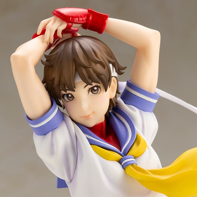 Street Fighter Zero 3 - Kasugano Sakura - Statua di Bishoujo - Street Fighter X Bishoujo (Kotobukiya)