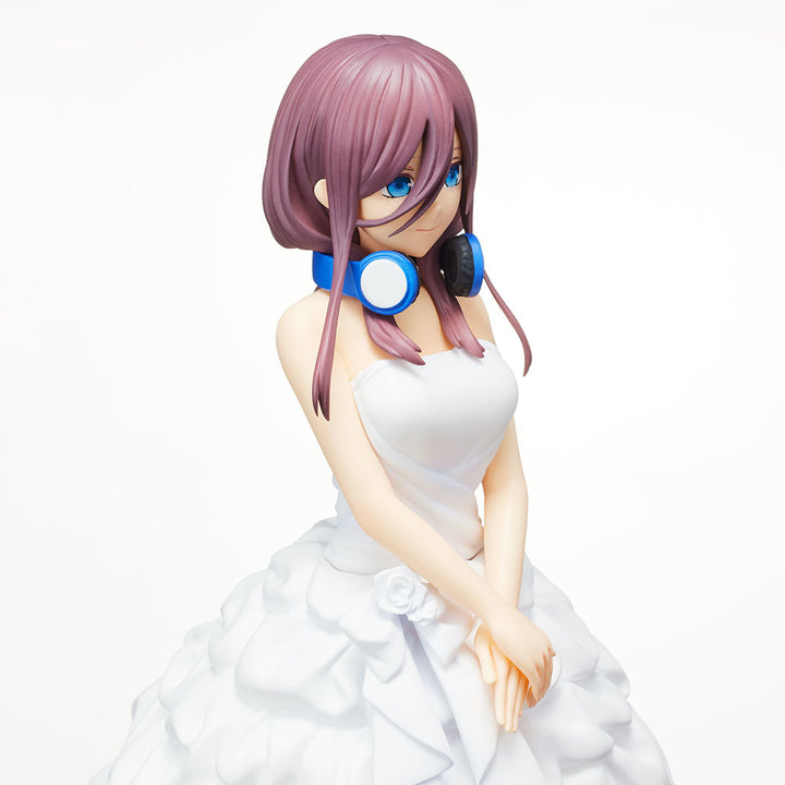 Quintessential Quintuplets ∬ - Nakano Miku - SPM Figure - Wedding Ver. (SEGA)