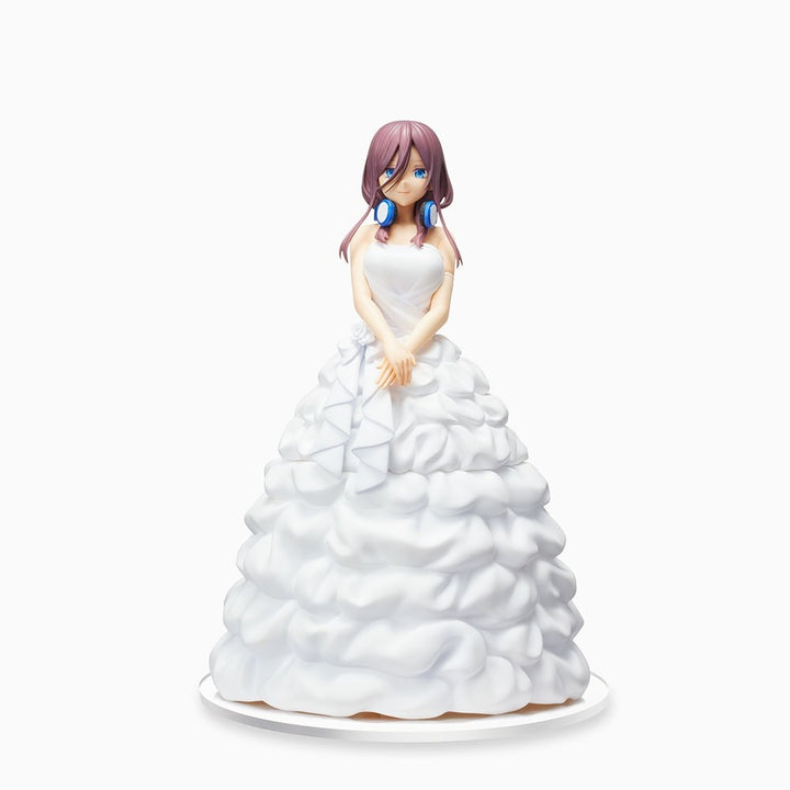 Quintessential Quintuplets ∬ - Nakano Miku - SPM Figure - Wedding Ver. (SEGA)