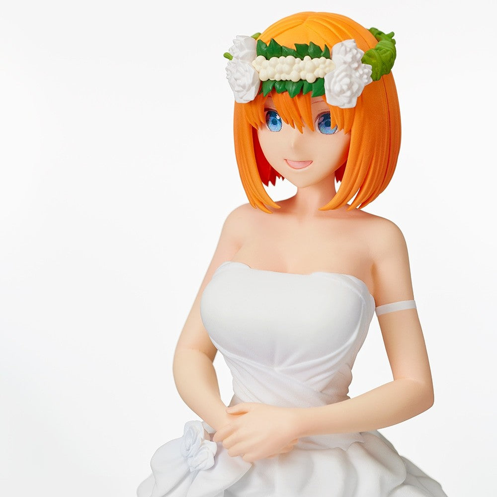 Quintessential Quintuplets ∬ - Nakano Yotsuba - SPM Figure - Wedding Ver. (SEGA)