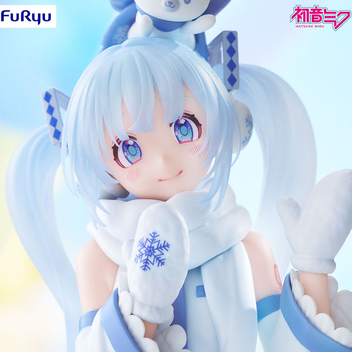 Piapro Characters - Hatsune Miku - Rabbit Yukine - Noodle Stopper Figure - Snow, Sky Town ver. (FuRyu)