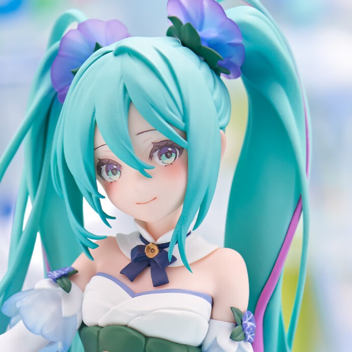 Piapro karaktärer - Hatsune Miku - Flower Fairy - Nudelstopparfigur - Asagao (FuRyu)