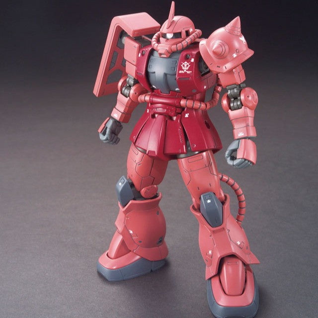 Kidou Senshi Gundam: Oprindelsen - Kidou Senshi Gundam: Oprindelsen: Blue-eyed Casval - Char Aznables MS-06S Zaku II Commander Type - HGGTO (1) (Bandai)