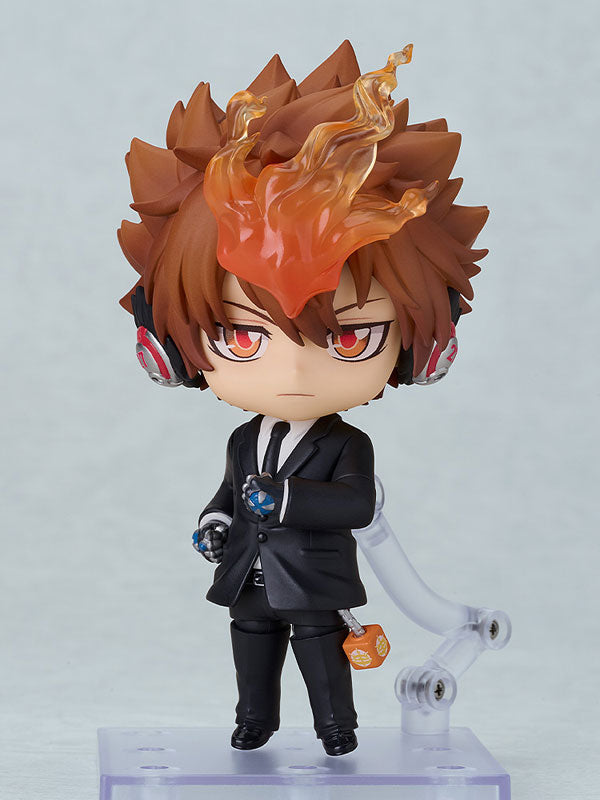 Katekyou Hitman REBORN! - Natsu - Sawada Tsunayoshi - Nendoroid (#2950) - Black Suit Ver. (Good Smile Company, Orange Rouge)