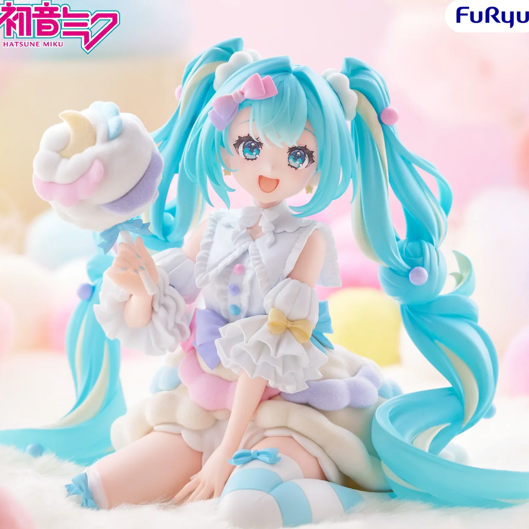 【Pre Order】Vocaloid - Hatsune Miku - Melffy - Cotton Candy (FuRyu)