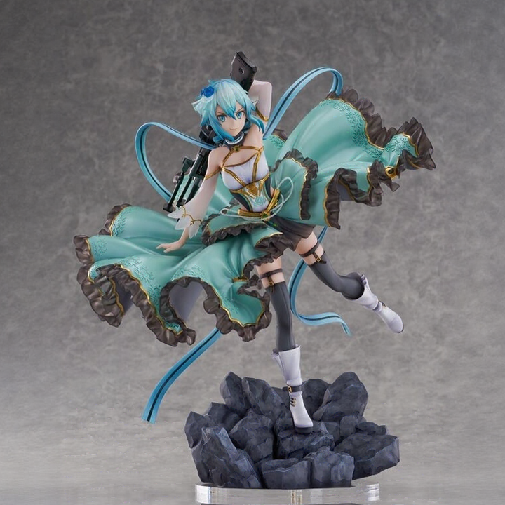 【Vooraf bestellen】Sword Art Online - Sinon - Shibuya Scramble-figuur - Crystal Dress Ver. (CyberZ, eStream)