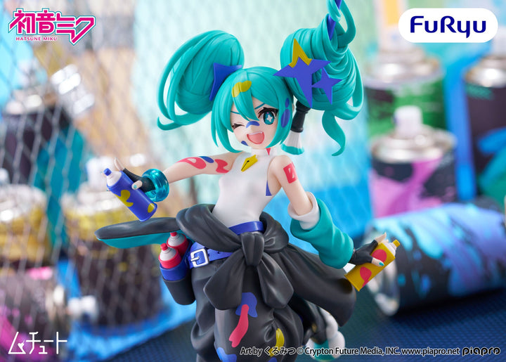 Piapro Characters - Hatsune Miku - Muchute - Paint Girl, Another Color ver. (FuRyu)
