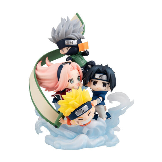 Naruto - Haruno Sakura - Hatake Kakashi - Uchiha Sasuke - Uzumaki Naruto - FigUnity (MegaHouse)