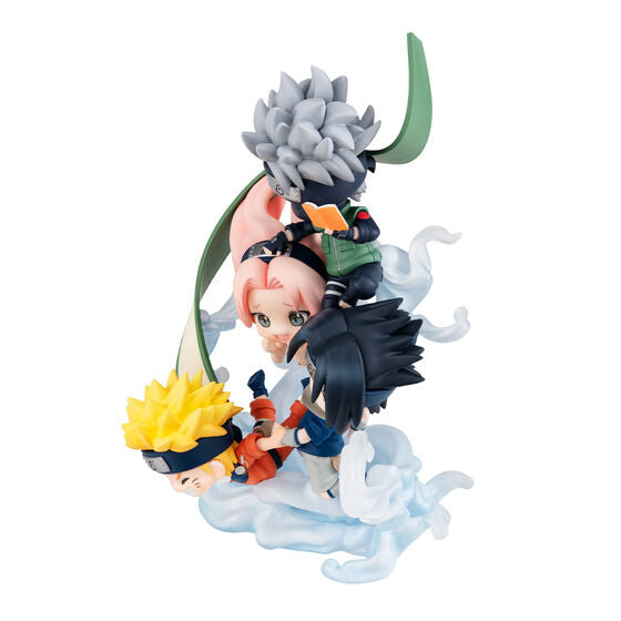 Naruto - Haruno Sakura - Hatake Kakashi - Uchiha Sasuke - Uzumaki Naruto - FigUnity (MegaHouse)