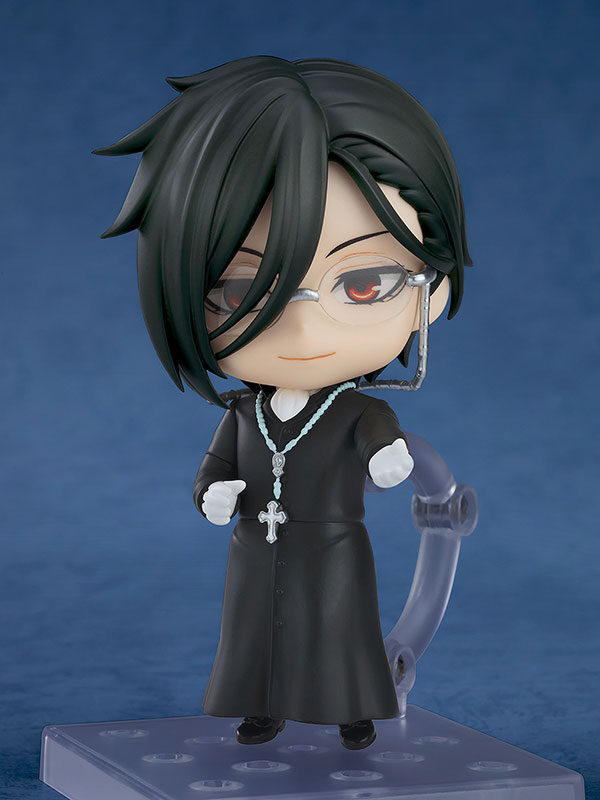Kuroshitsuji ~Kishuku Gakkou-hen~ - Sebastian Michaelis - Nendoroid (#2670) - Sapphire Owl Ver. (Good Smile Company, Orange Rouge)