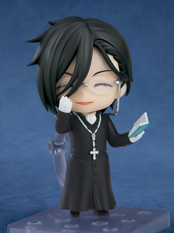 Kuroshitsuji ~Kishuku Gakkou-hen~ - Sebastian Michaelis - Nendoroid (#2670) - Sapphire Owl Ver. (Good Smile Company, Orange Rouge)
