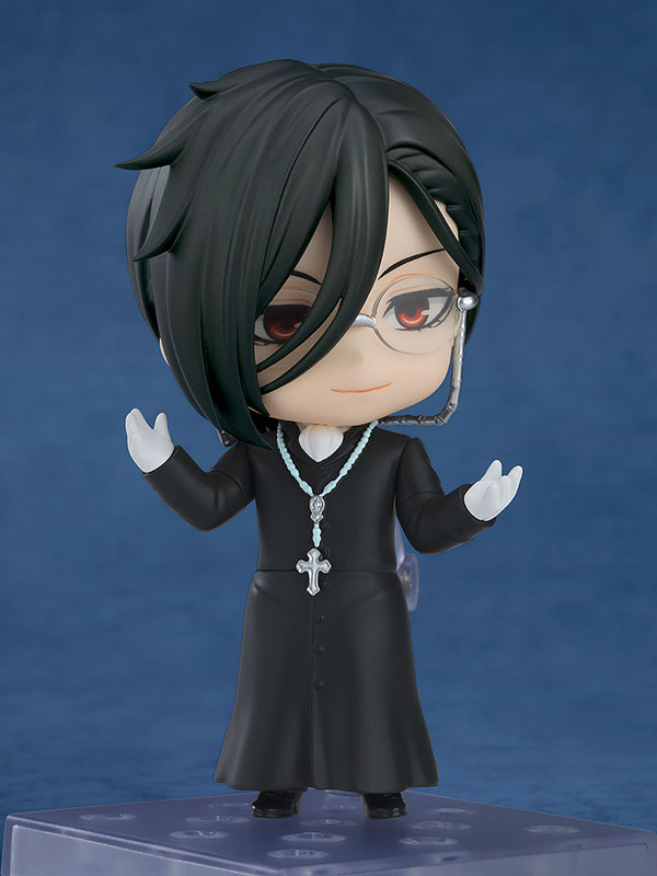 Kuroshitsuji ~Kishuku Gakkou-hen~ - Sebastian Michaelis - Nendoroid (#2670) - Sapphire Owl Ver. (Good Smile Company, Orange Rouge)