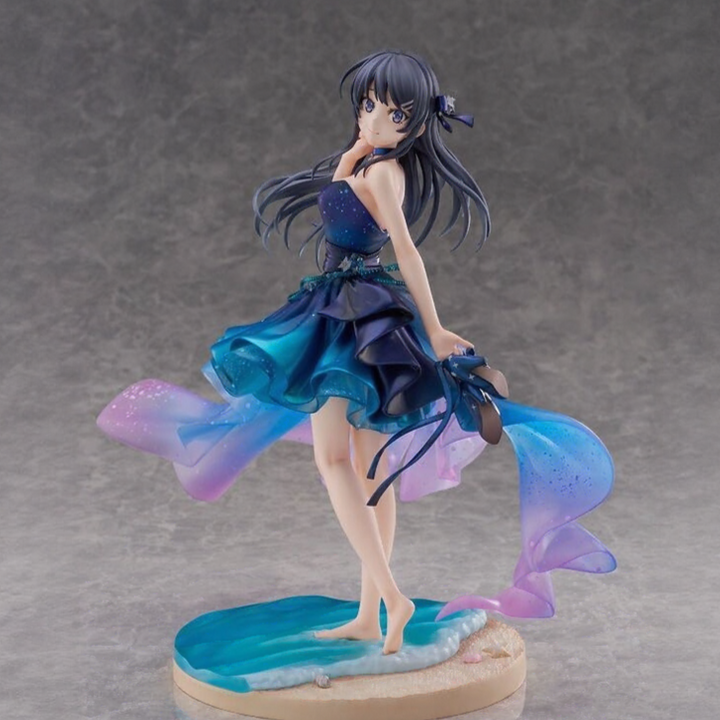 【Pre Order】Rascal Does Not Dream of Bunny Girl Senpai - Sakurajima Mai - Shibuya Scramble Figure - Starry Dress Ver. (CyberZ, eStream)