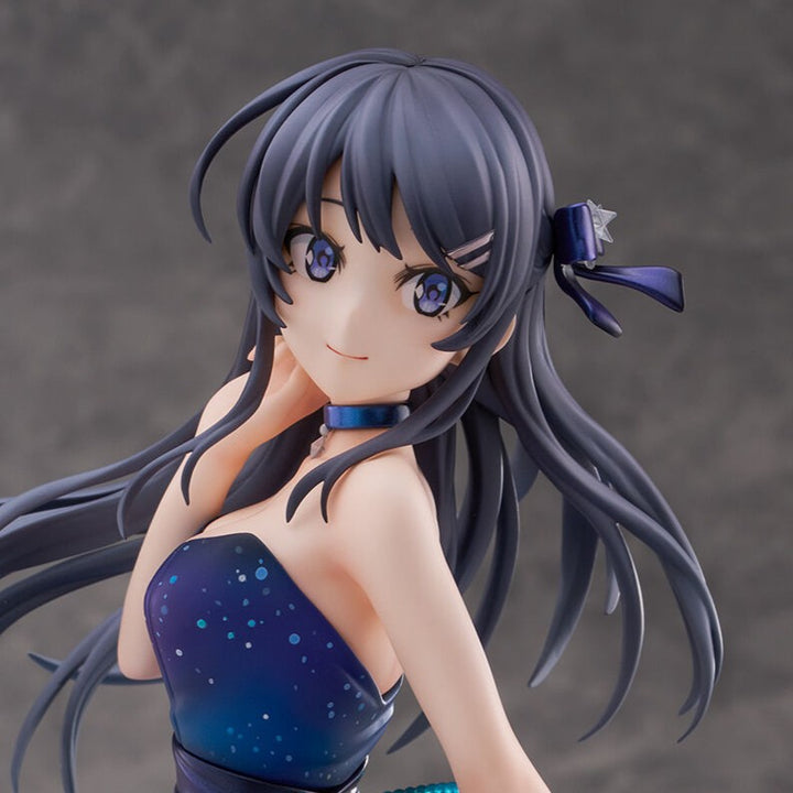 【Pre Order】Rascal Does Not Dream of Bunny Girl Senpai - Sakurajima Mai - Shibuya Scramble Figure - Starry Dress Ver. (CyberZ, eStream)