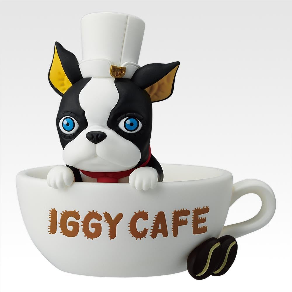 Jojo no Kimyou na Bouken - Stardust Crusaders - Iggy - Accessory Case Figure - Ichiban Kuji - Ichiban Kuji Jojo no Kimyou na Bouken -The★Jojo World- (Last One Prize) - Iggy Cafe (Bandai Spirits)