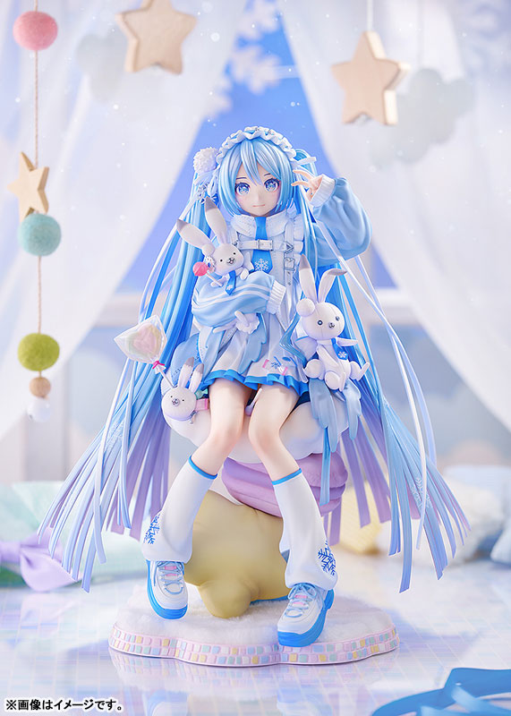 【Pre Order】Vocaloid - Hatsune Miku - Rabbit Yukine - Snow, Yukiiro Pop Ver. (Good Smile Company)