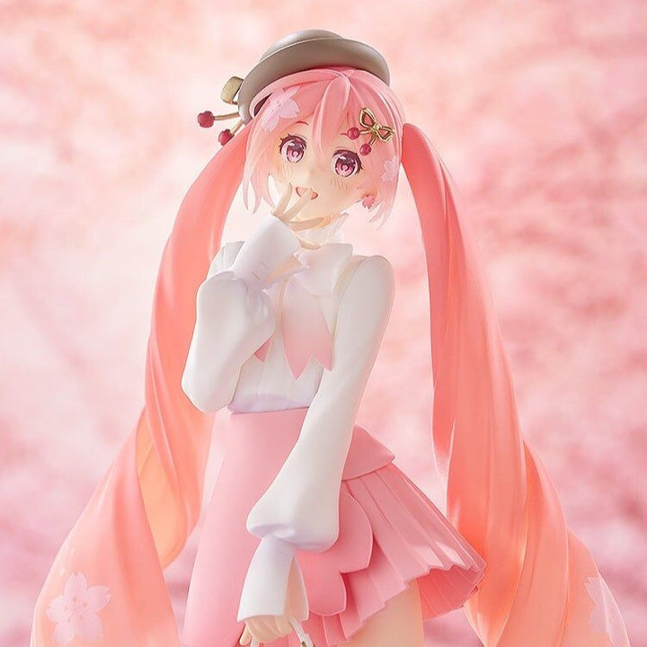 فوكالويد - Hatsune Miku - العرض المنبثق - قيمة الابتسامة 2025 - إصدار زي ساكورا وهانامي. (Good Smile Company)