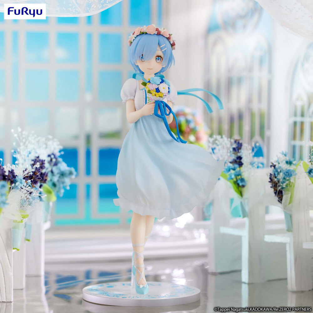 Re:Zero − Starting Life in Another World - Rem - Trio-Try-iT Figure - Bridesmaid (FuRyu)