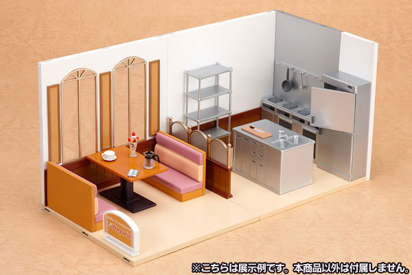 Working!! - Nendoroid Playset (#05) - Cafe Family Restaurant - B (Good Smile Company, Phat Company)