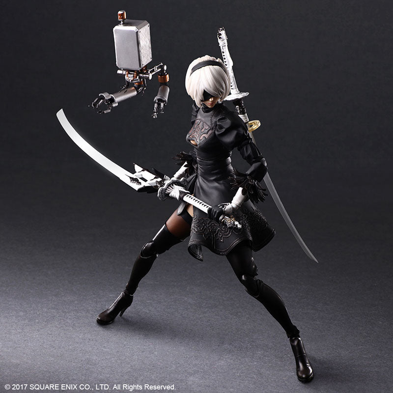 NieR - Pod 042 - YoRHa No. 2 Type B - Play Arts Kai - DX Edition (Square Enix)