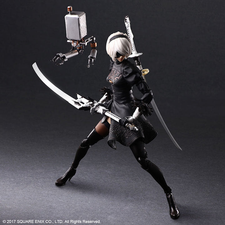 NieR - Pod 042 - YoRHa No. 2 Type B - Play Arts Kai - DX Edition (Square Enix)