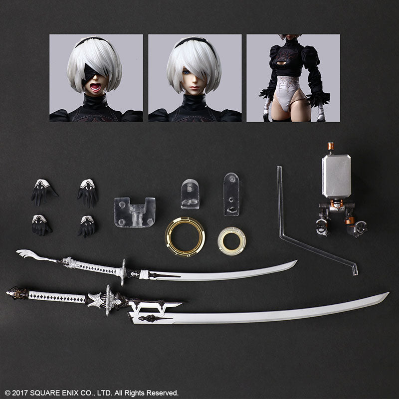 NieR - Pod 042 - YoRHa No. 2 Type B - Play Arts Kai - DX Edition (Square Enix)