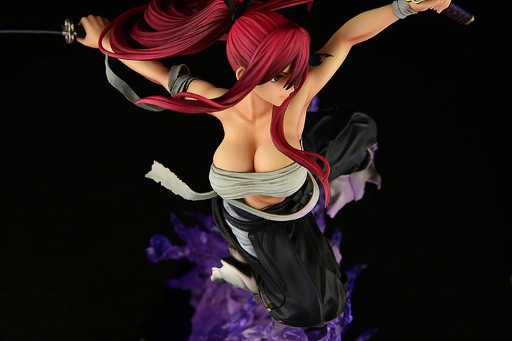 Fairy Tail - Erza Scarlet - Samurai Light Flame Manjo ver. Jet Black (Orca Toys)
