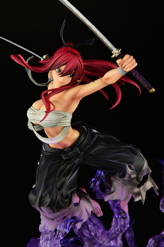Fairy Tail - Erza Scarlet - Samurai Light Flame Manjo ver. Jet Black (Orca Toys)