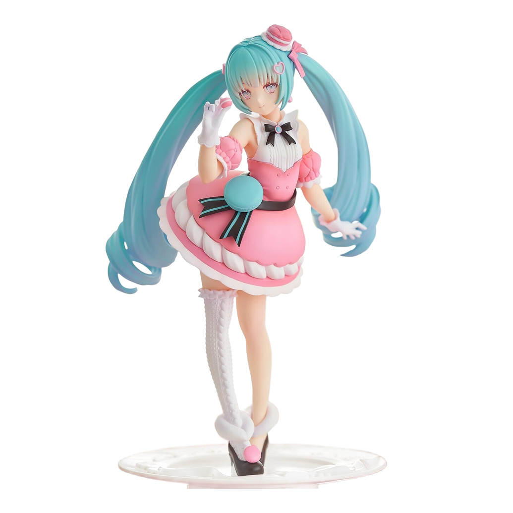 FuRyu-PiaproCharacters-HatsuneMiku-Exc_dCreative-SweetSweets-Macaron