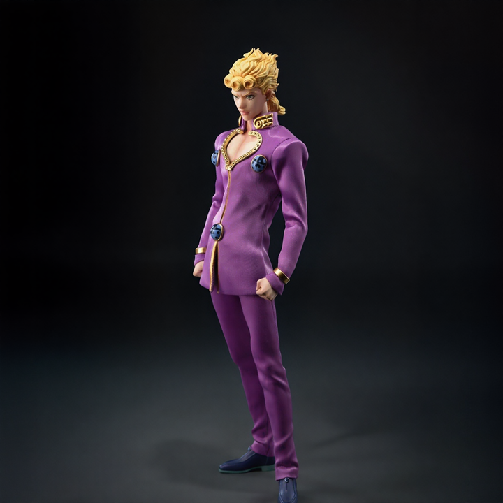【Forhåndsbestilling】 JoJo's Bizarre Adventure: Golden Wind - Giorno Giovanna - FigZero (ThreeZero)