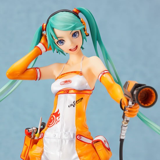 Bom sorriso de corrida - Hatsune Miku - Racing 2010 (Good Smile Company)