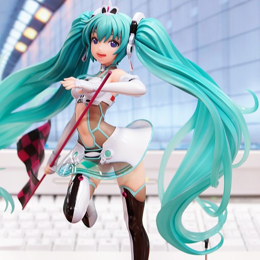 Godt smil racing - vokaloid - Hatsune Miku - Racing 2012 (Dragon Legetøj, frigørelse)