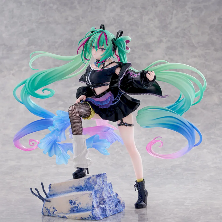 【Vorbestellung】Piapro-Charaktere - Hatsune Miku - Figurizm Alpha - Punk! (Sega-Favorit)