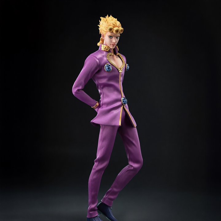 【Forhåndsbestilling】 JoJo's Bizarre Adventure: Golden Wind - Giorno Giovanna - FigZero (ThreeZero)
