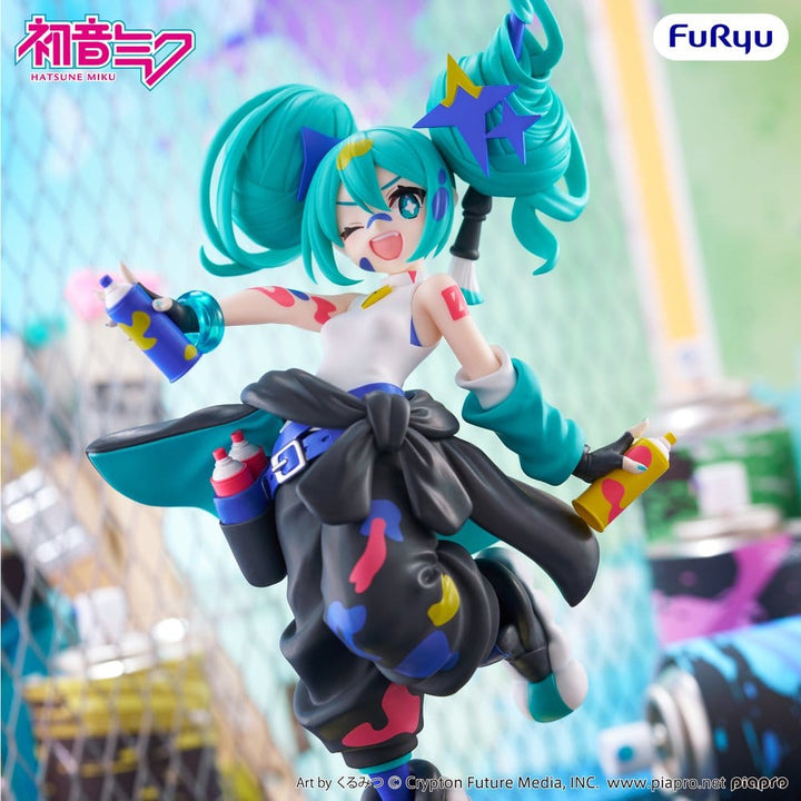Piapro Characters - Hatsune Miku - Muchute - Paint Girl, Another Color ver. (FuRyu)