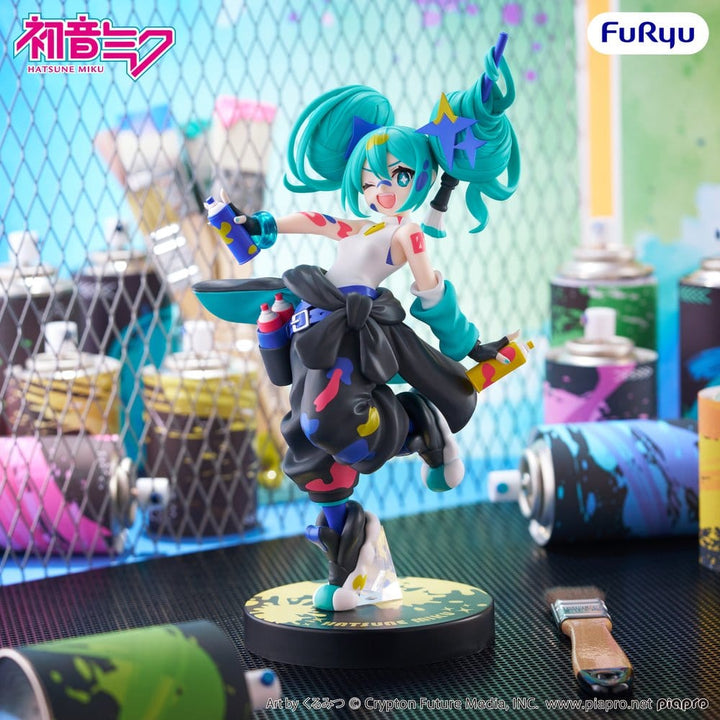 Piapro Characters - Hatsune Miku - Muchute - Paint Girl, Another Color ver. (FuRyu)