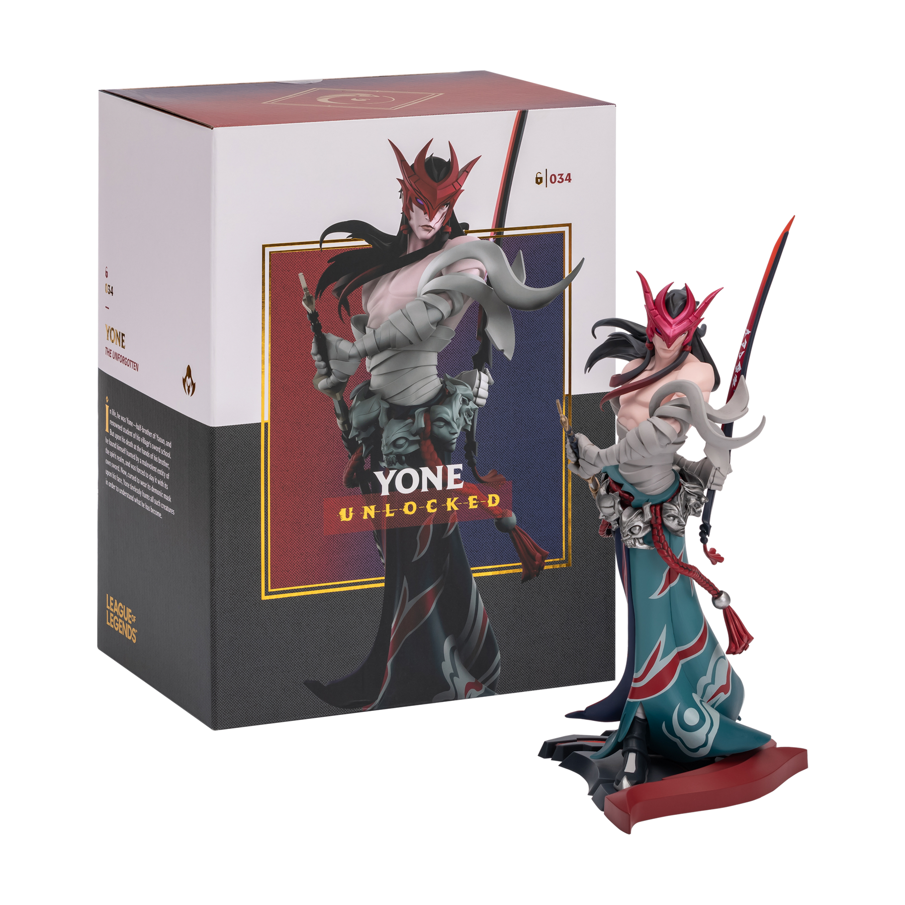 League of Legends - Yone - Unlocked (#34) (Pure Arts) – Exfigure League of Legends - Yone - Unlocked (#34) (Pure Arts) – Exfigure