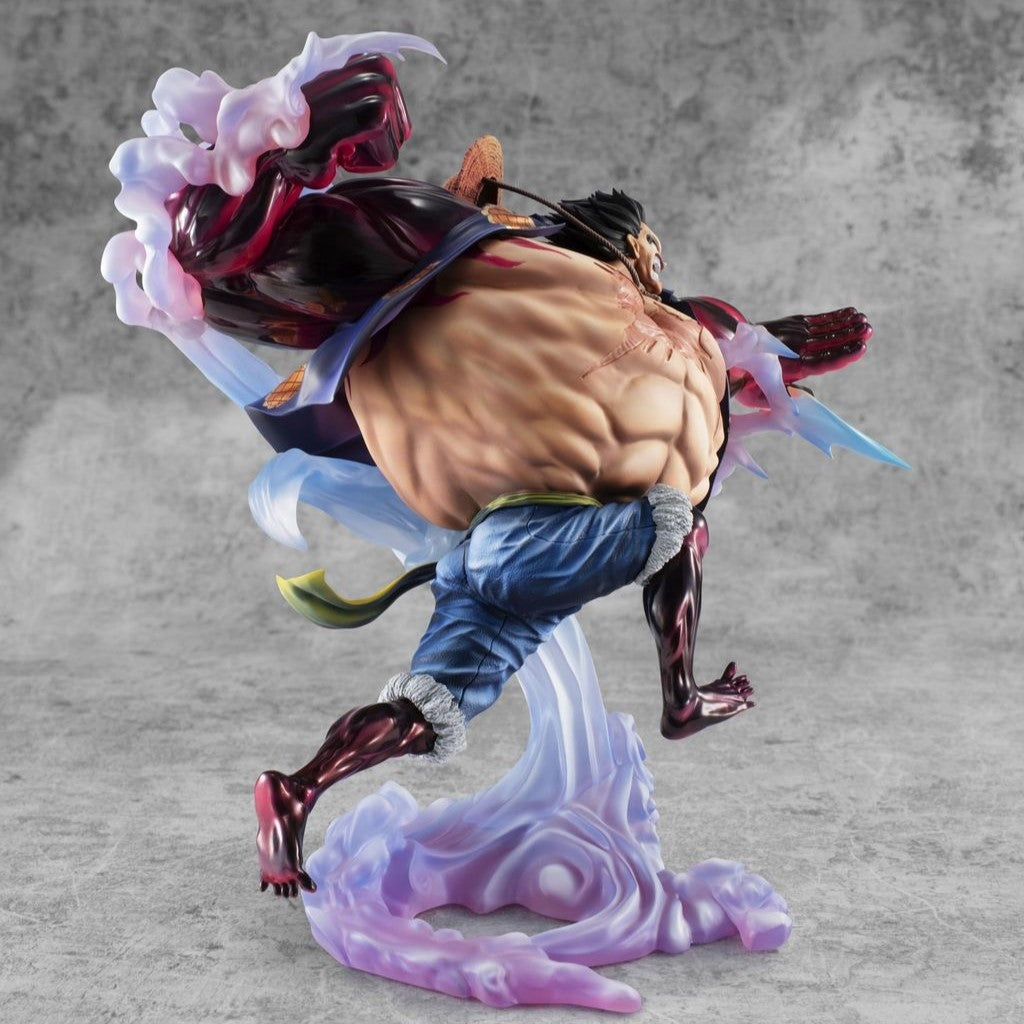 megahouse luffy gear 4 One Piece - Monkey D. Luffy - Portrait Of Pirates "SA-MAXIMUM"