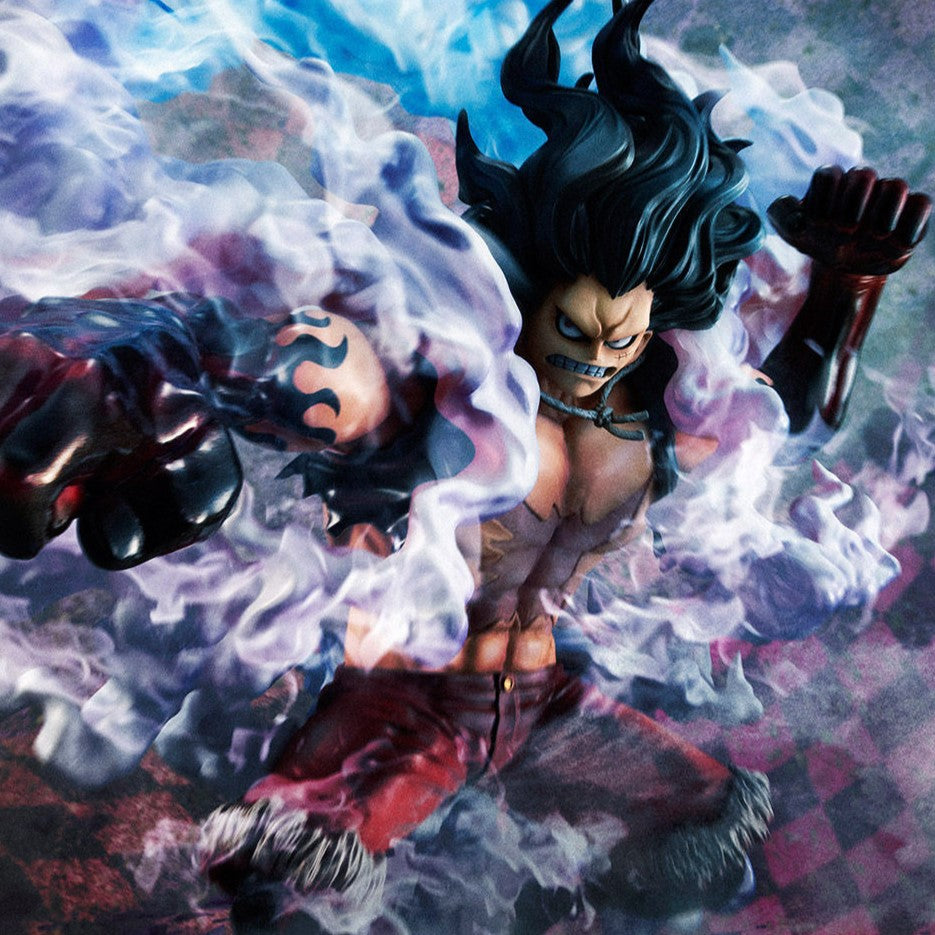 megahouse luffy gear 4 One Piece - Monkey D. Luffy - Portrait Of Pirates SA-Maximum