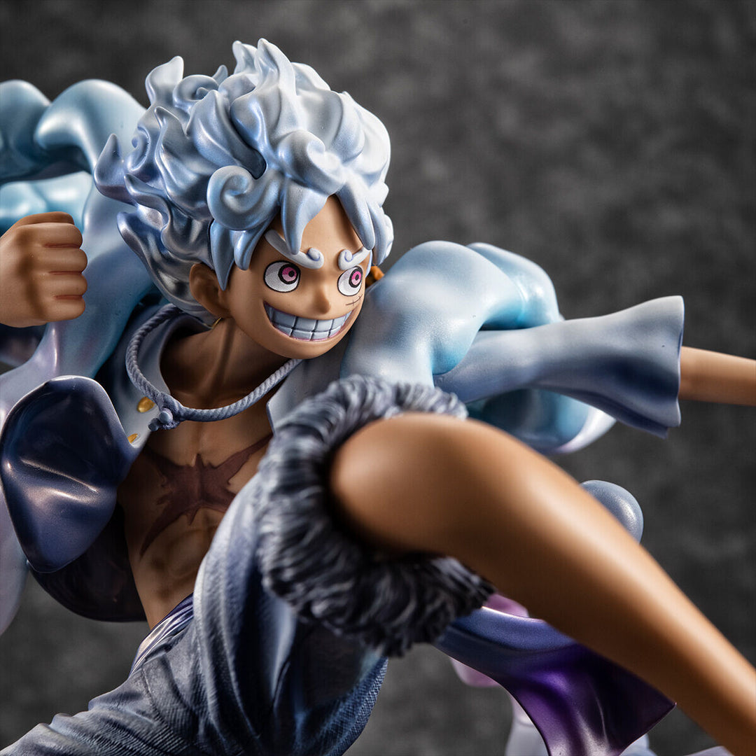 megahouse luffy gear 5 One Piece - Monkey D. Luffy - Portrait Of Pirates "WA-MAXIMUM"