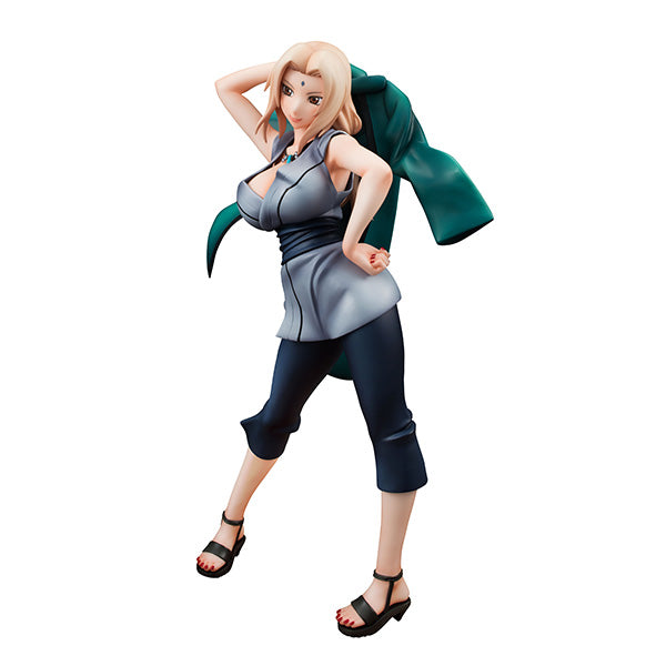 TSUNADE NARUTOGALS ver.2 フィギュア SENJU TSUNADE NARUTO SHIPPUDEN GALS SERIES VER.2 MEGAHOUSE 1/8 100